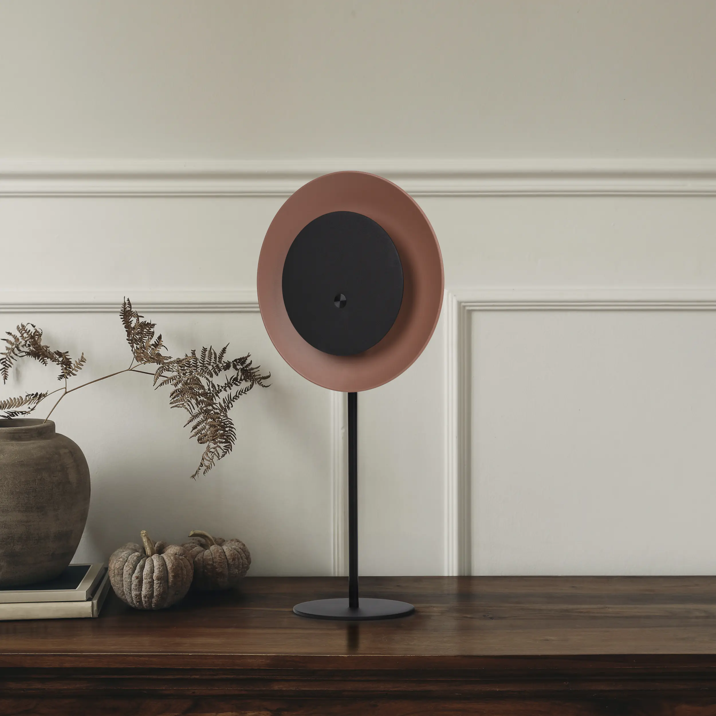 Light & More Solar-Tischleuchte Sun mocha mousse 41,5 cm