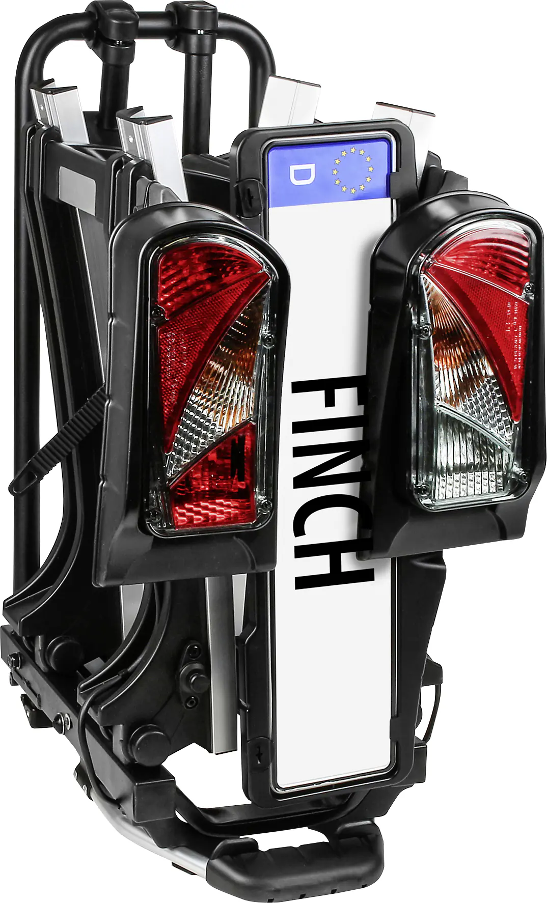 EUFAB Fahrradheckträger Finch für 2 Fahrräder teilweise vormontiert