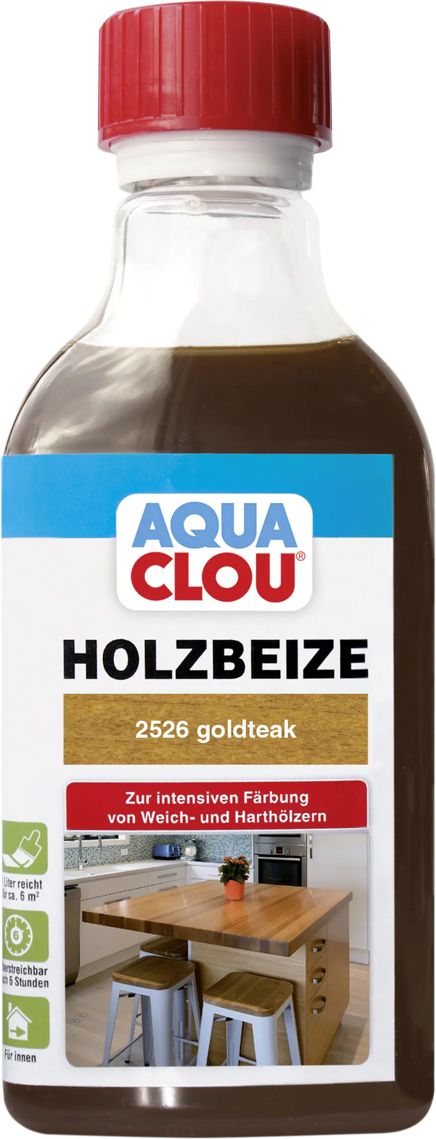Aqua Clou Holzbeize 250 ml goldteak Aqua Clou Holzbeize 250 ml goldteak