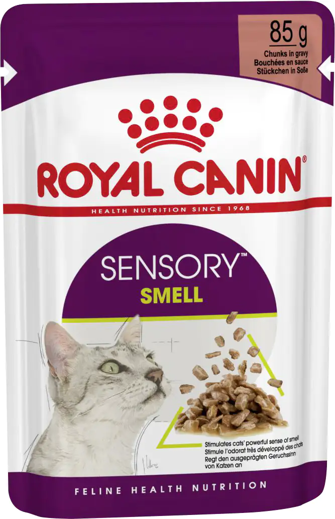 Royal Canin Sensory Smell Nassfutter in Soße für wählerische Katzen 85 g