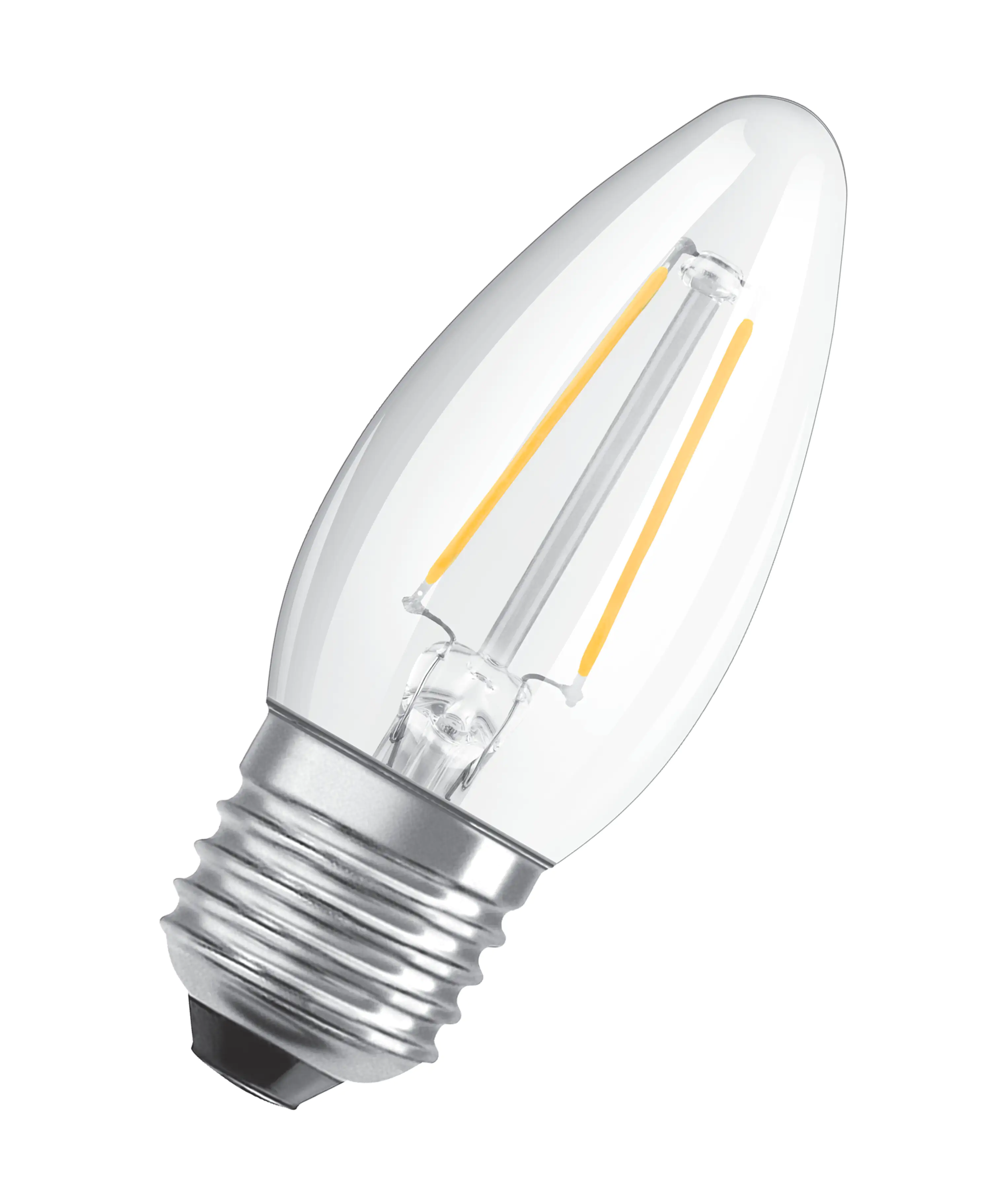 Osram LED Kerzenlampe Classic E27 4,8 W warmweiß klar