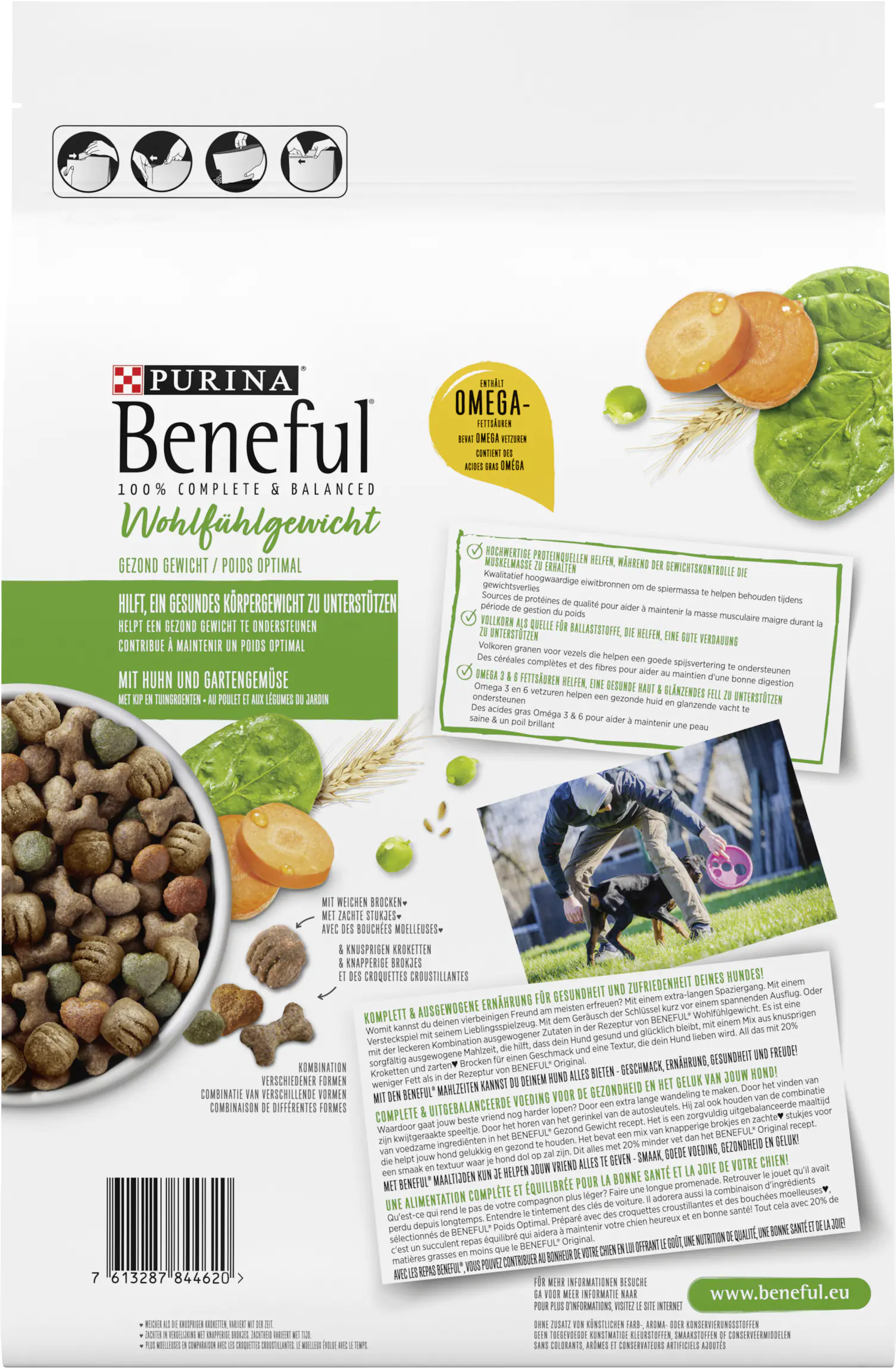 Beneful Hundefutter Wohlfühlgewicht mit Huhn und Gartengemüse 2,8 kg Beneful Hundefutter Wohlfühlgewicht mit Huhn und Gartengemüse 2,8 kg
