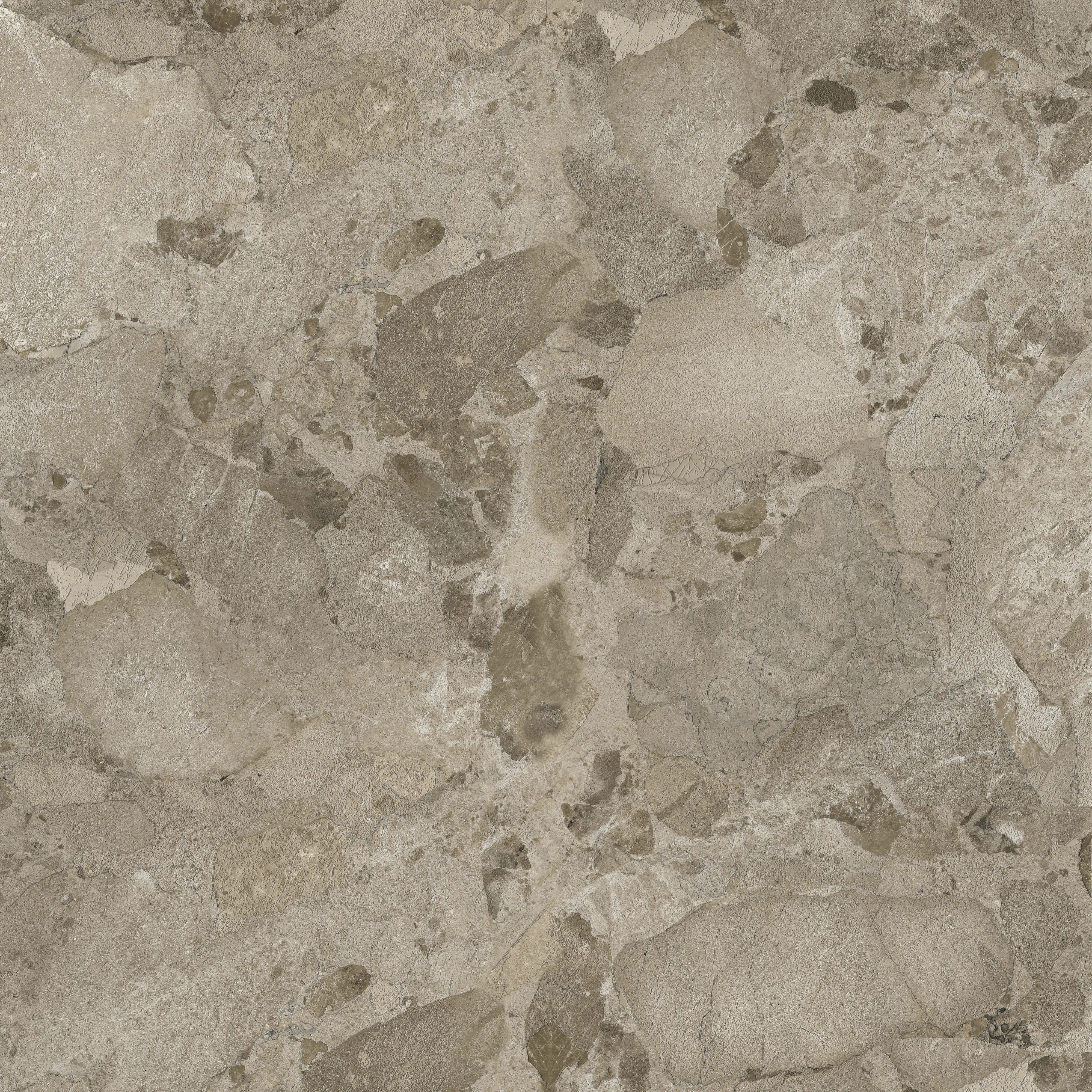 Bodenfliese Feinsteinzeug Coppo di Como 60 x 60 cm taupe