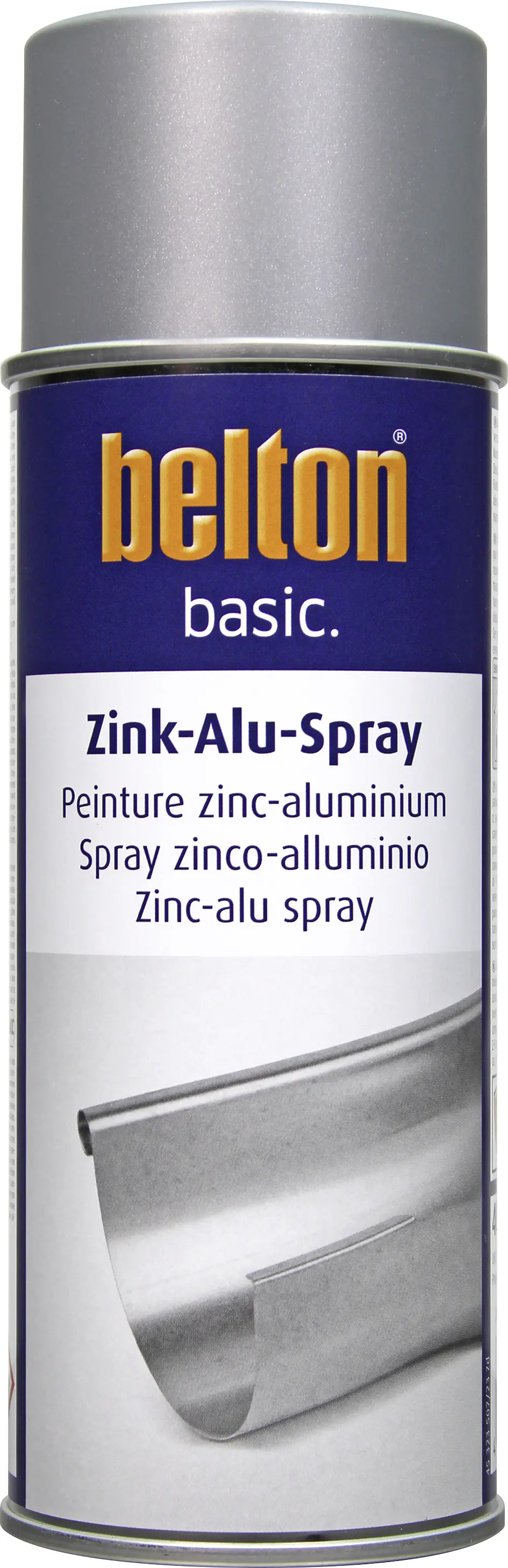 Belton basic Zink-Alu-Spray 400 ml silbergrau Belton basic Zink-Alu-Spray 400 ml silbergrau