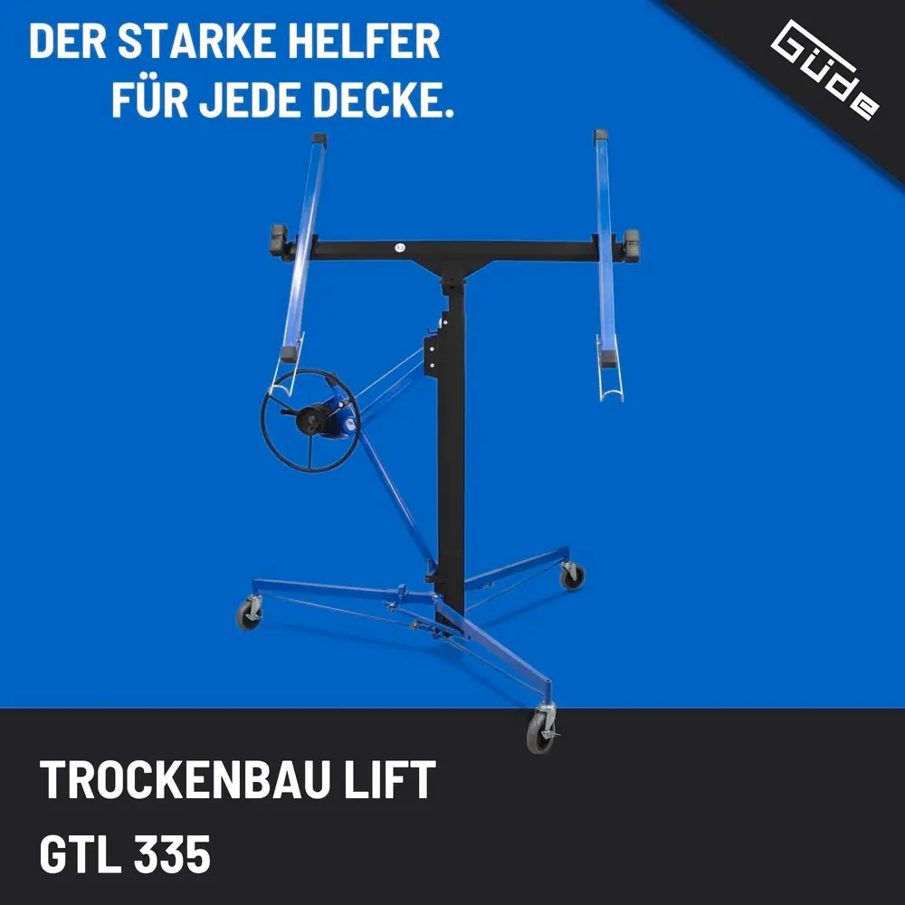 Güde Trockenbaulift GTL 335 Hebebereich 120 - 335 cm
