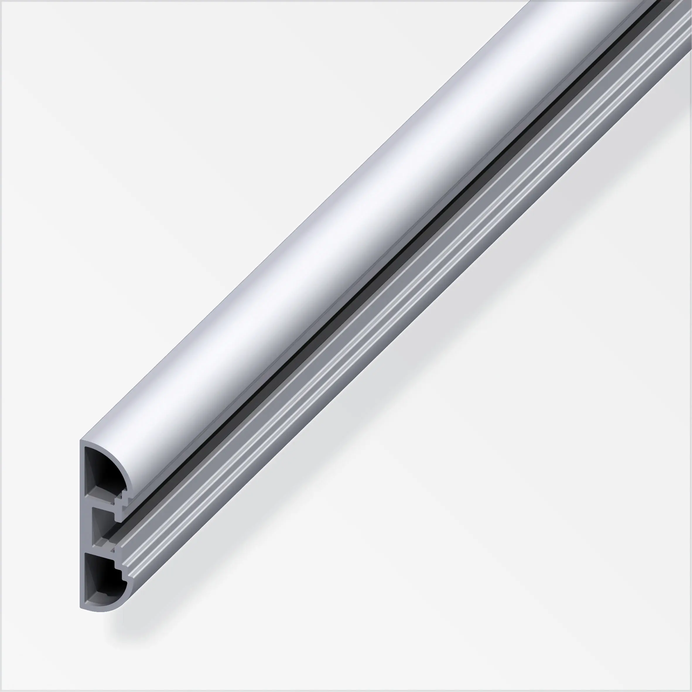 coaxis®-Profil, extraschmal 1.5 m, 27.5 x 11 mm Aluminium roh blank coaxis®-Profil, extraschmal 1.5 m, 27.5 x 11 mm Aluminium roh blank