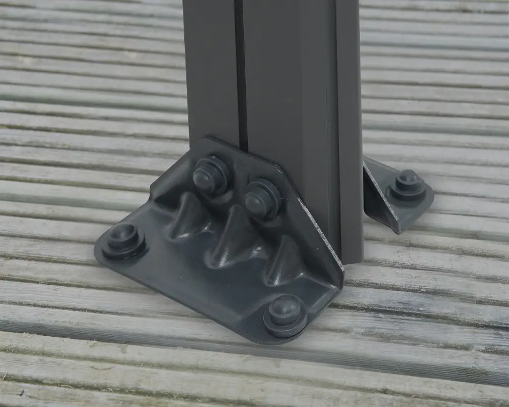 Canopia Pavillon Palermo 3000 295 x 295 cm, anthrazit-grau