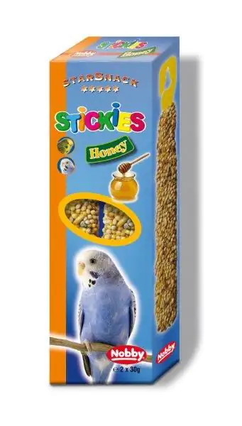 Nobby Stickies Sittiche Honig 2 x 30 g