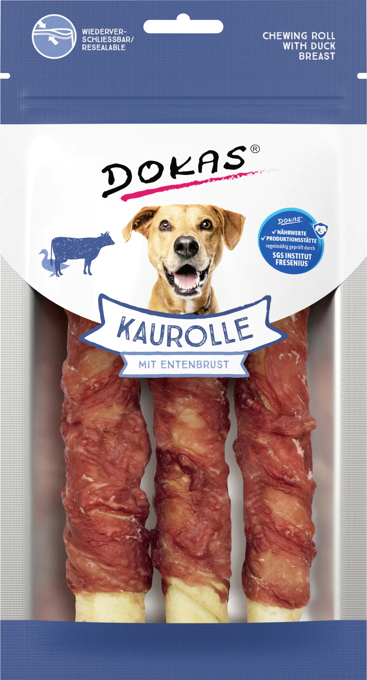 Dokas Kaurolle mit Entenbrust Medium 150 g