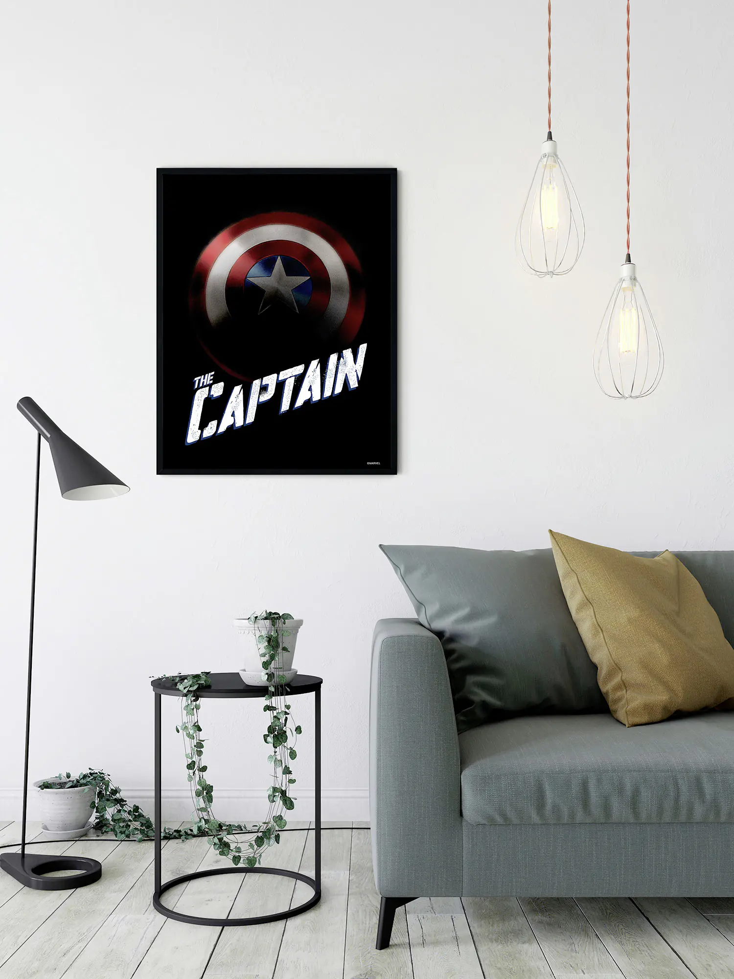 Komar Wandbild Avengers The Captain 50 x 70 cm