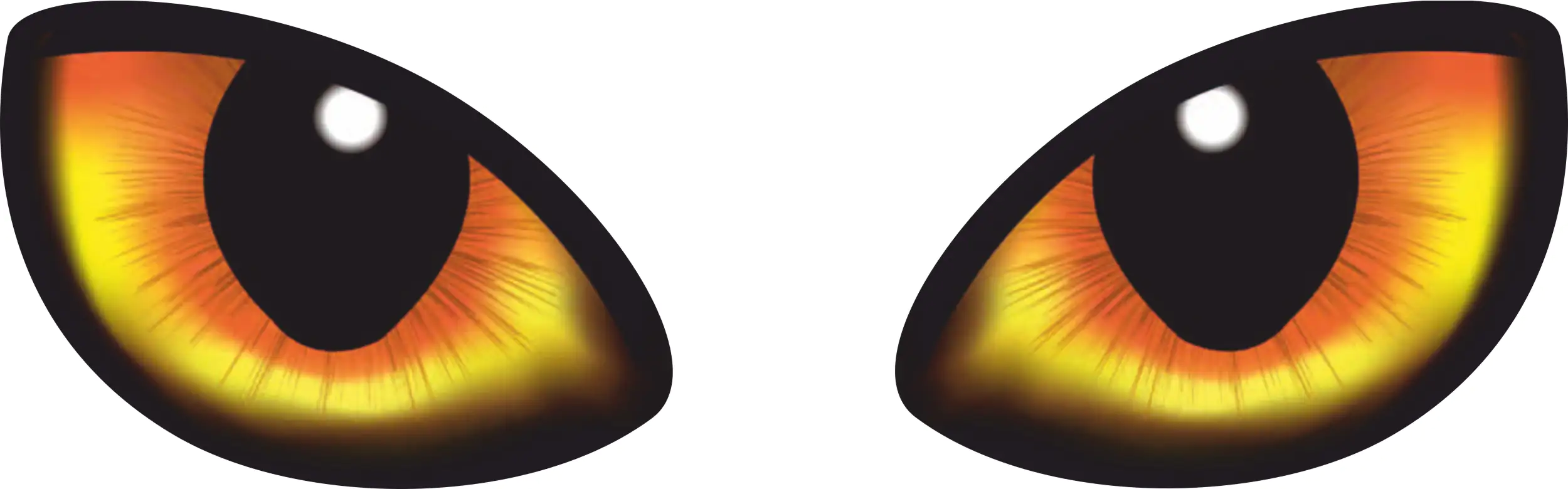 Hermann Schütz Aufkleber Augen 2er-Set rechts/links je 50x75mm