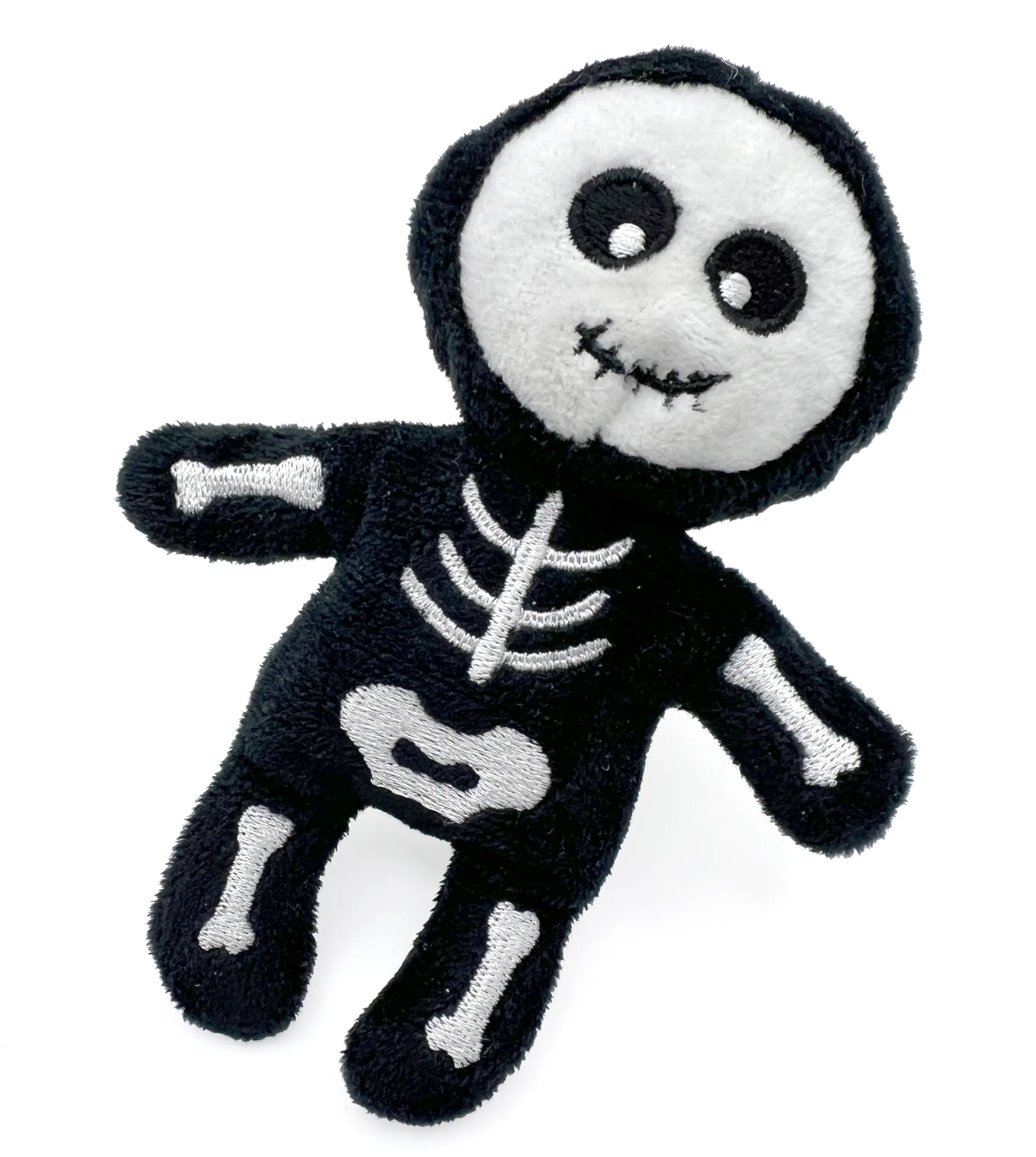 Aumüller Katzenspielzeug Skelett 13 cm schwarz weiß Aumüller Katzenspielzeug Skelett 13 cm schwarz weiß