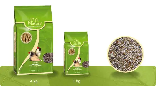 Deli Nature Premium Alleinfutter für Exoten 1 kg