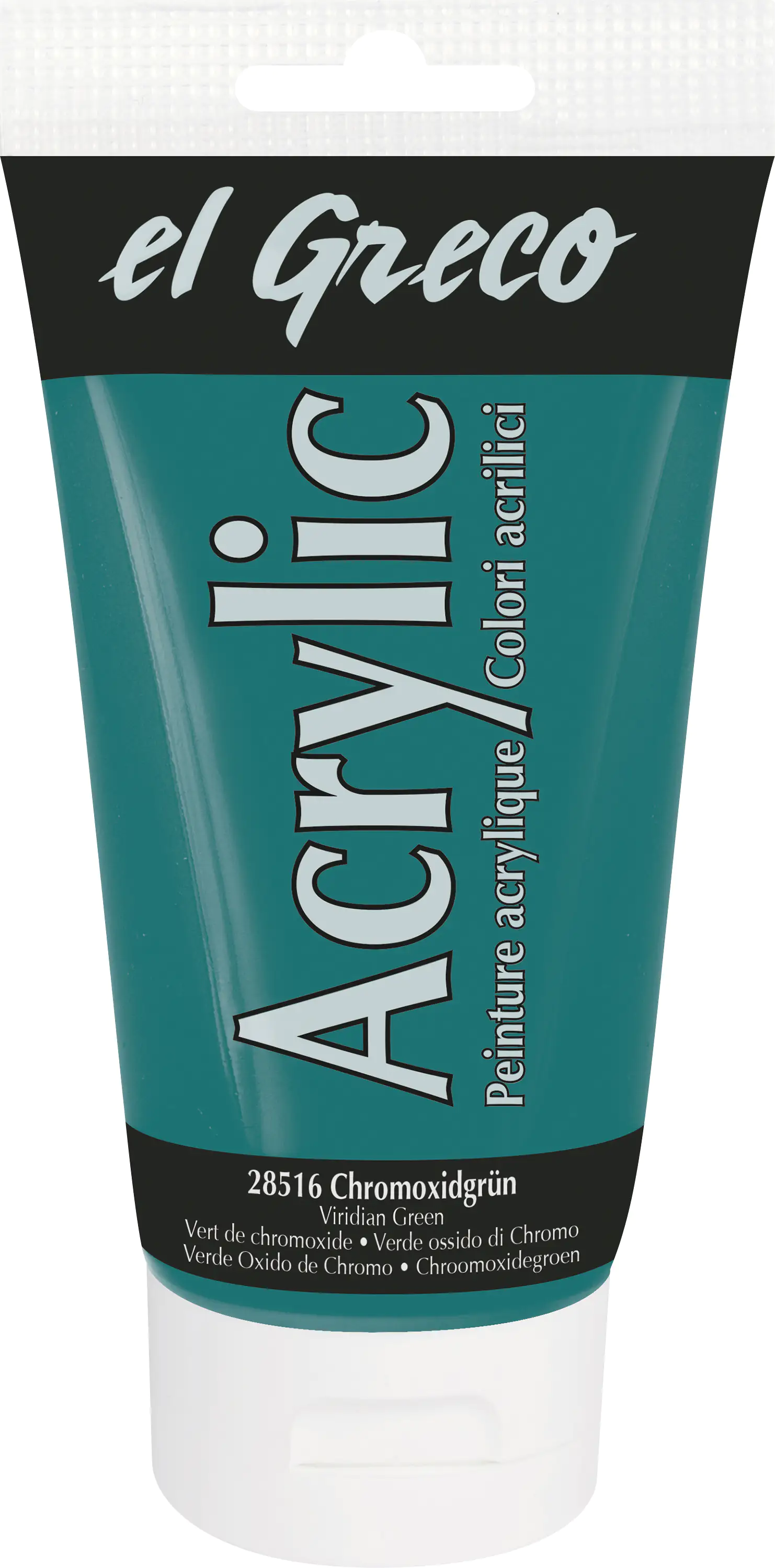 Kreul el Greco Acrylic Tube chromoxidgrün 150 ml