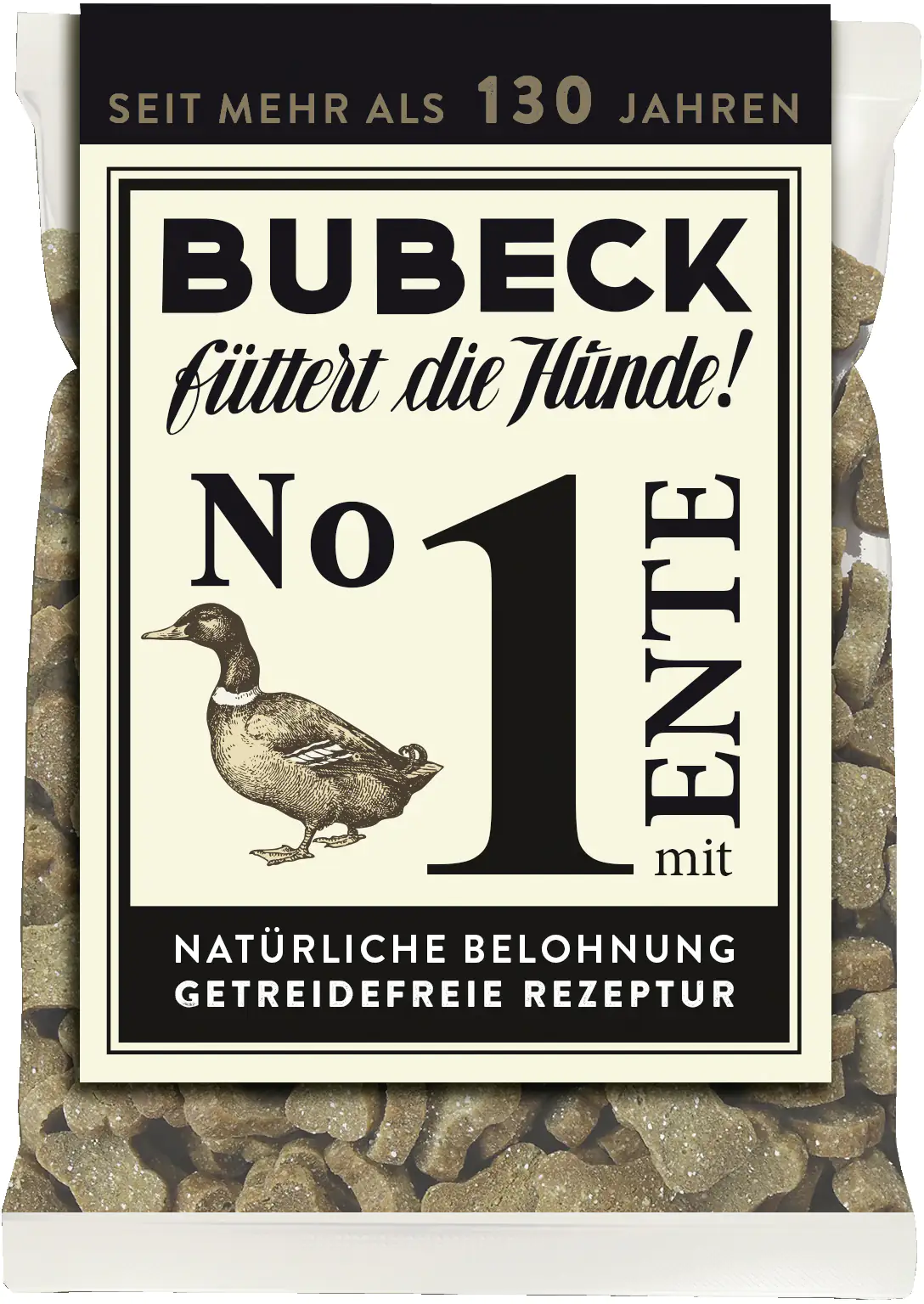 Bubeck No.1 Adult Hundekuchen mit Ente 210 g Bubeck No.1 Adult Hundekuchen mit Ente 210 g