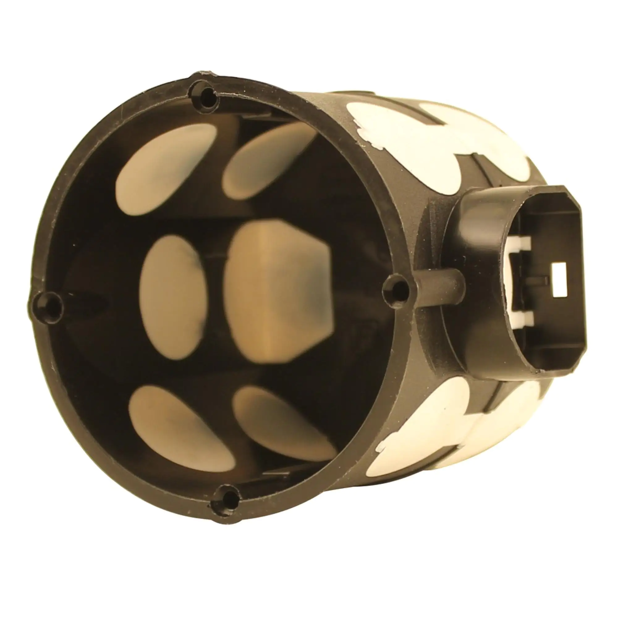 UP-Schalterdose mit Membran 60mm schwarz UP-Schalterdose mit Membran 60mm schwarz