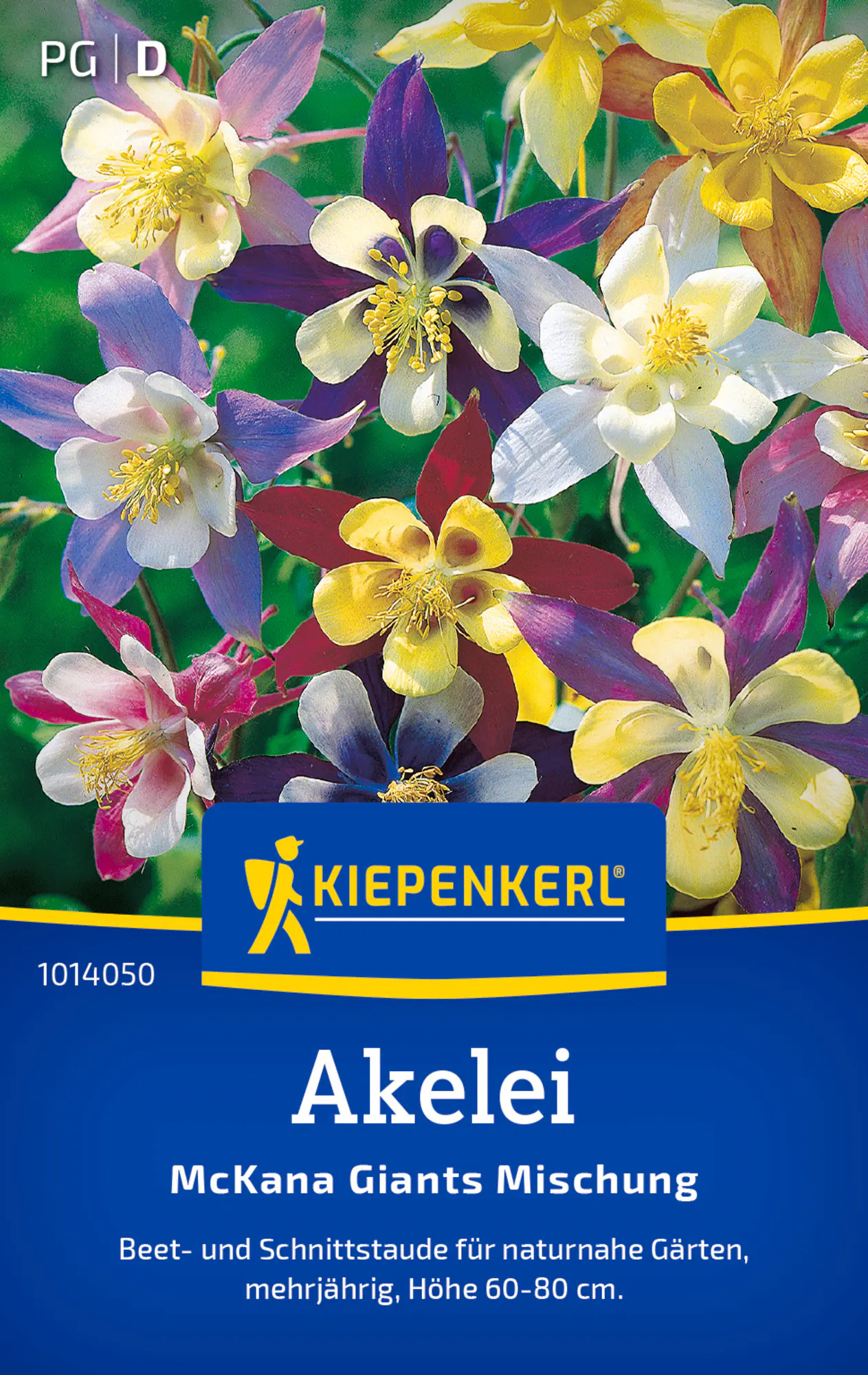Kiepenkerl Blumensamen Akelei McKana Giants Mischung für ca. 50 Pflanzen
