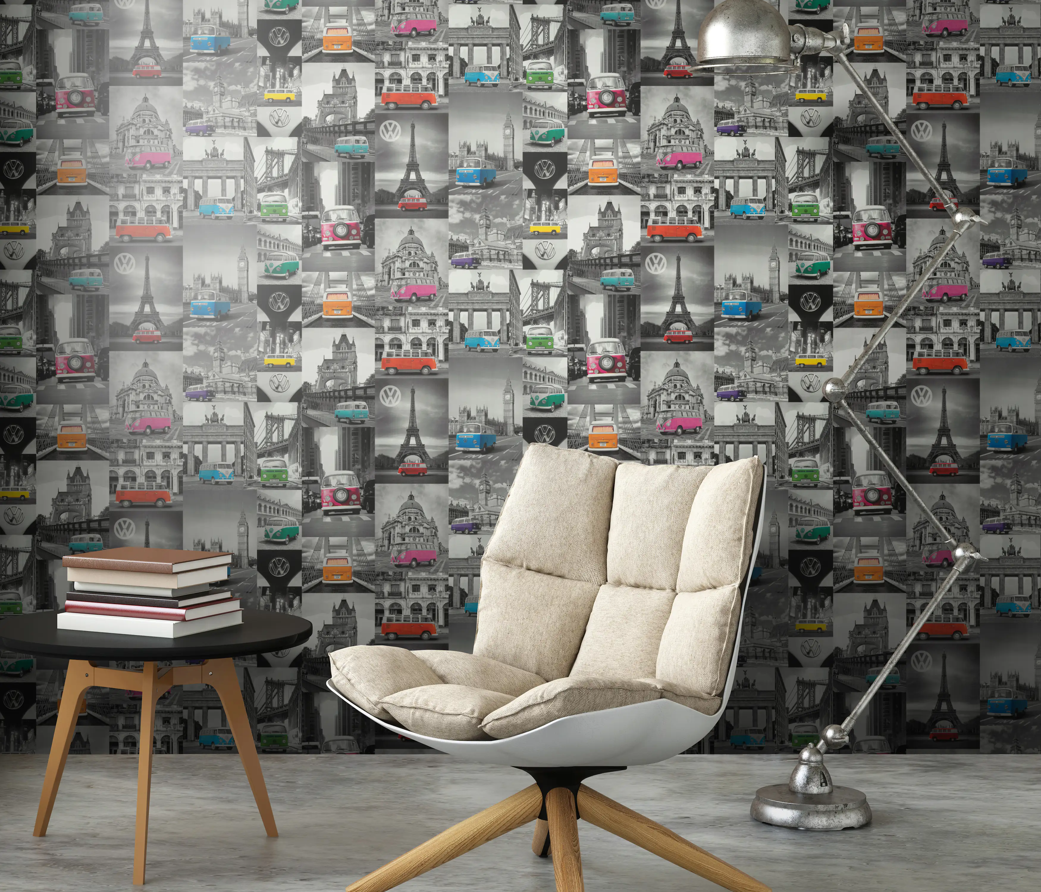 Erismann Vliestapete 42509-10 grafisch multicolor 10,05 x 0,53 m