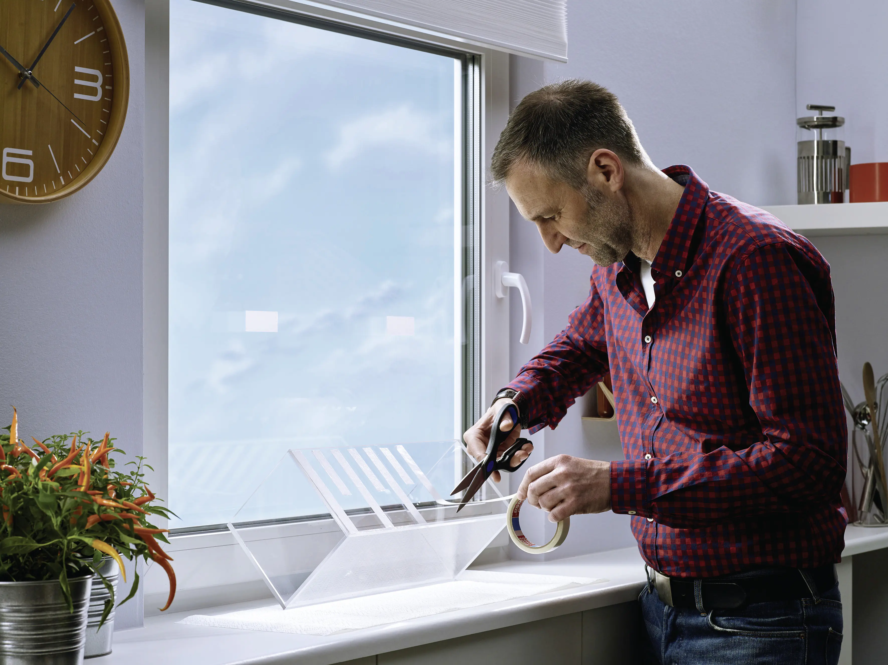 tesa Montageband 5 m x 19 mm, transparent