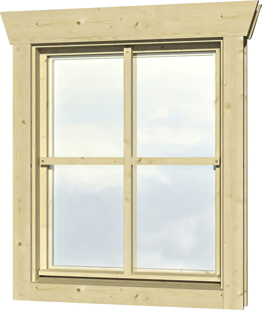 SKAN HOLZ Einzelfenster BxH 57,5 x 70,5 cm