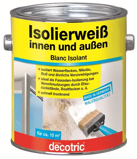 Decotric Isolierweiß 2 L weiß Decotric Isolierweiß 2 L weiß