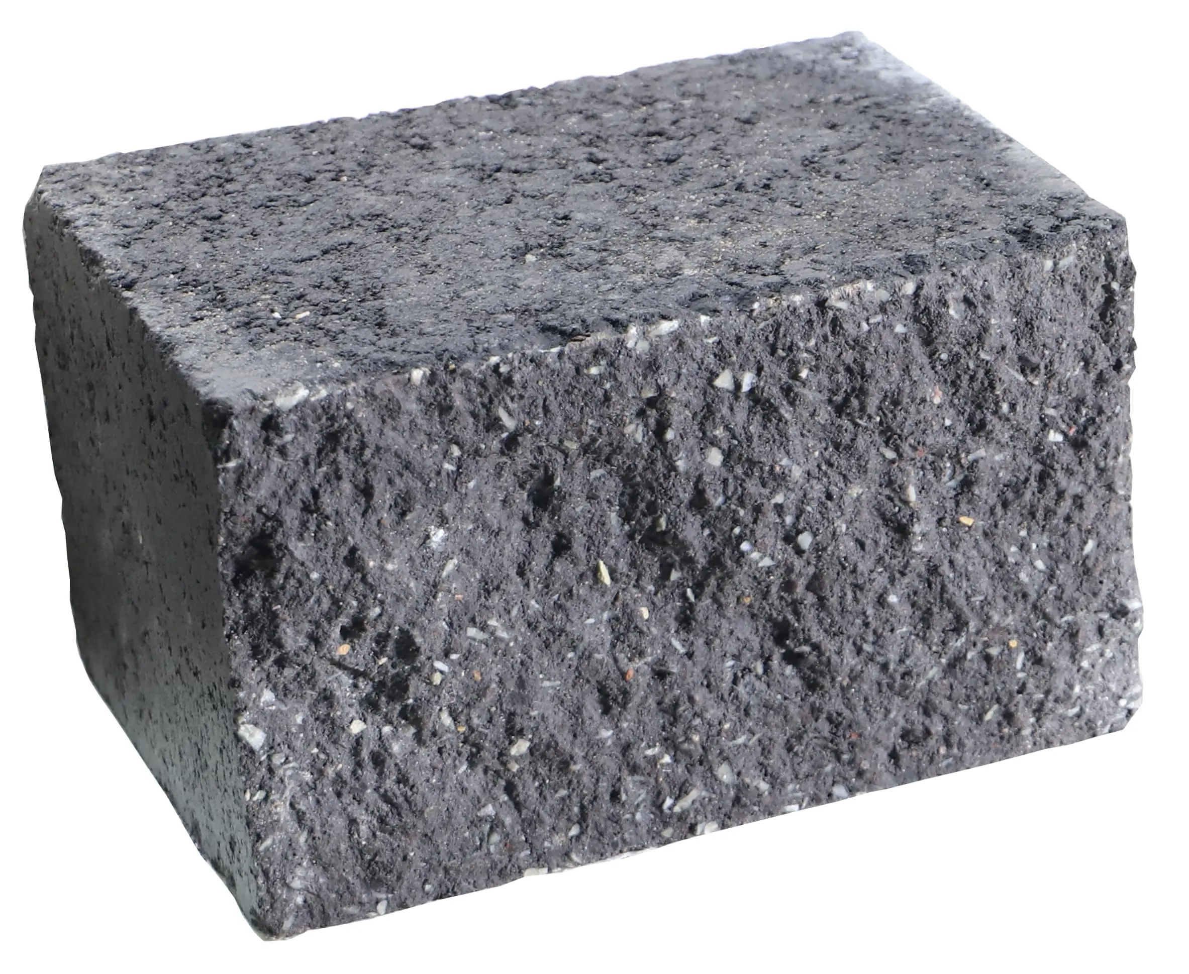 EHL Mauerstein Anzio Light Halbstein 25 x 18 x 15 cm basalt-anthrazit