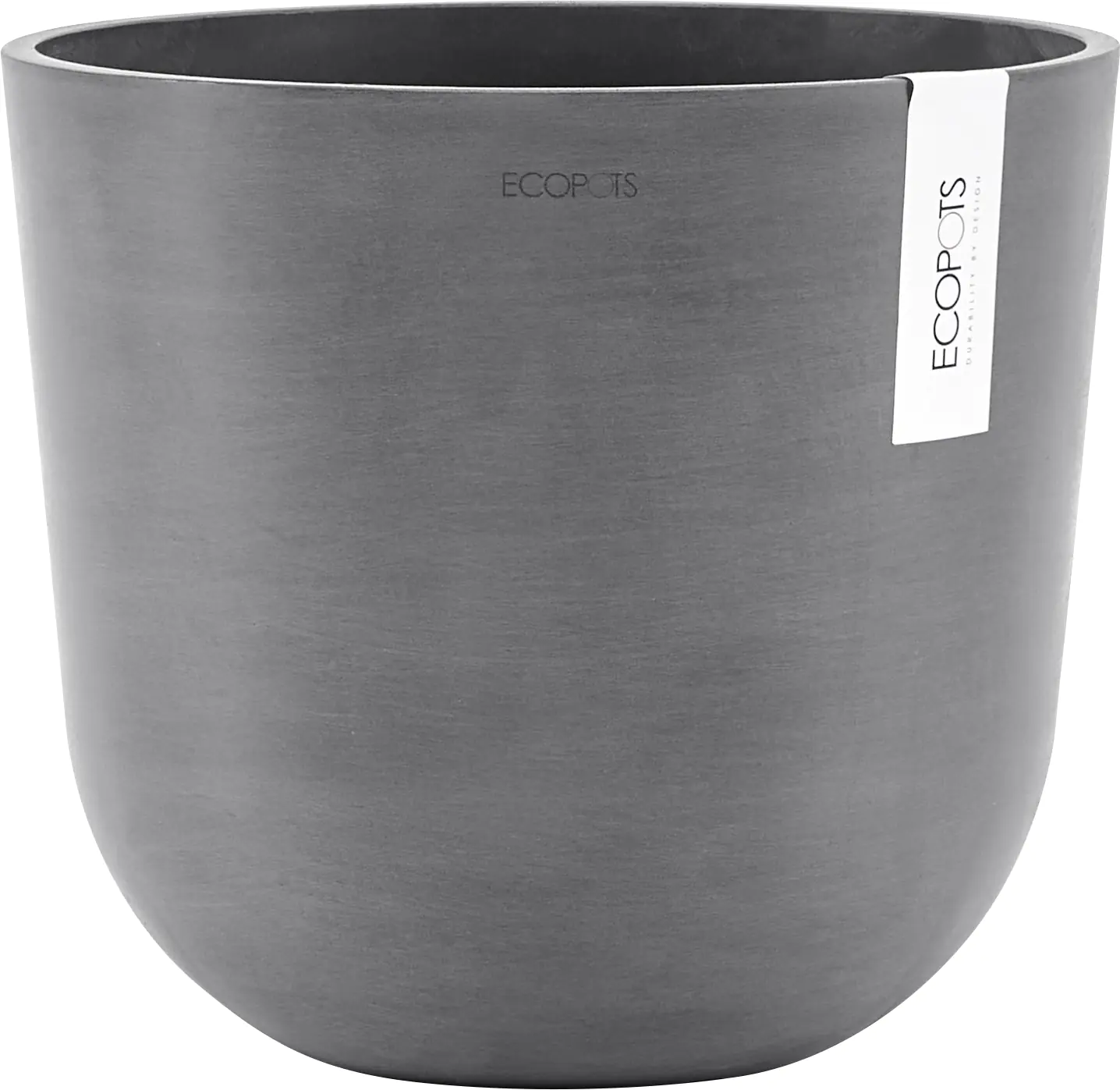 Ecopots Pflanztopf Oslo Ø 25 x 21,8 cm grau Ecopots Pflanztopf Oslo Ø 25 x 21,8 cm grau