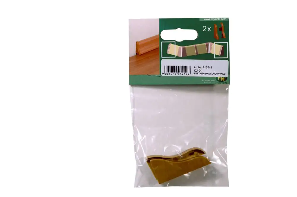 Endstück für Kunststoffleiste ku.04 Eiche antik
