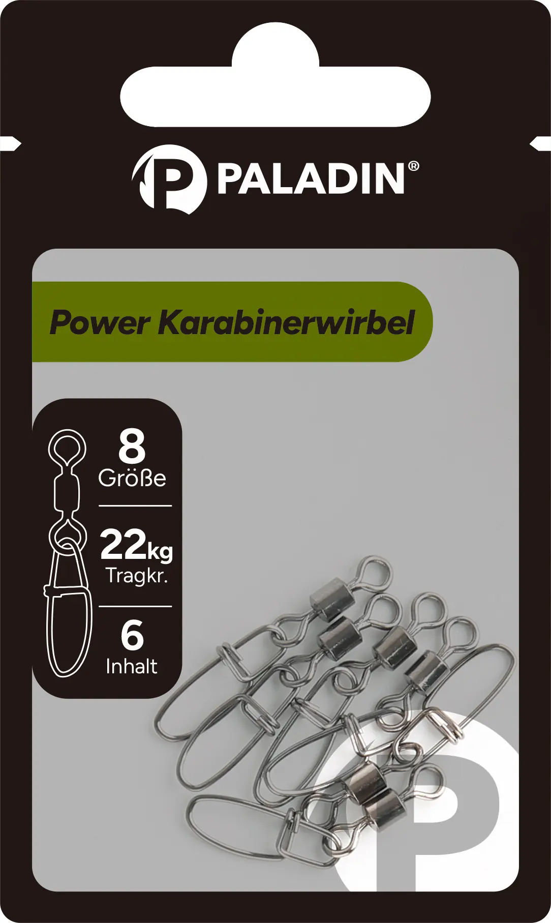 Paladin Angelzubehör Safety Karabinerwirbel Gr. 8