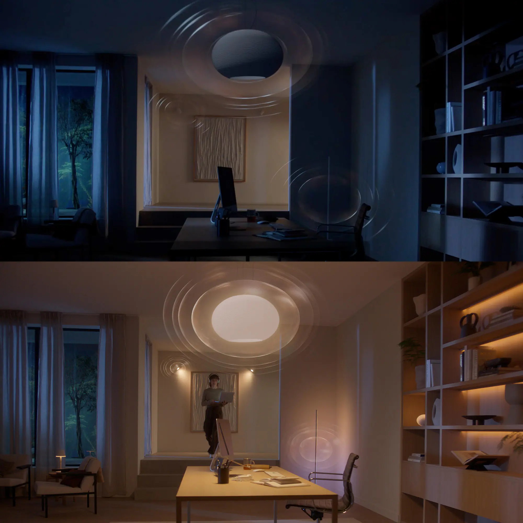 Philips Hue Schaltzentrale Bridge Pro schwarz