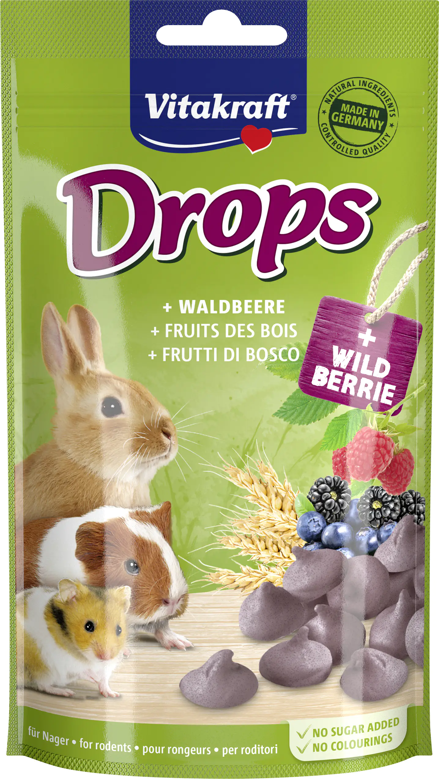 Vitakraft Drops Waldbeere 75 g