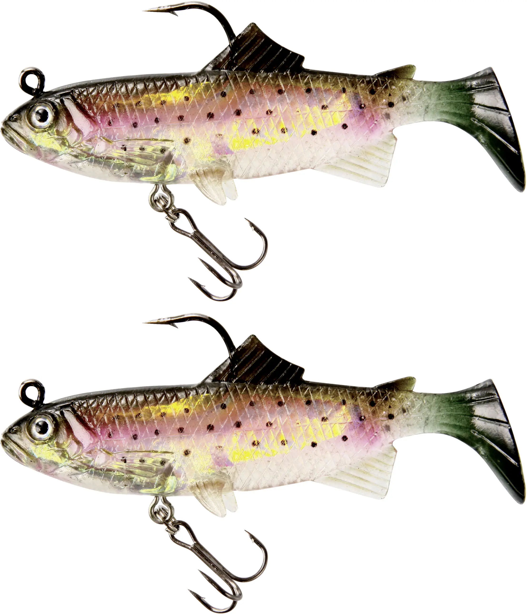 Paladin Kunstköder 6cm Regenbogenforelle 2 Stück