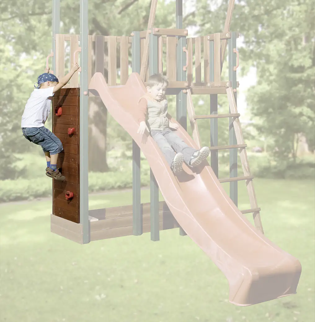 Weka Kletterwand 150 x 100 cm mit 5 Steinen