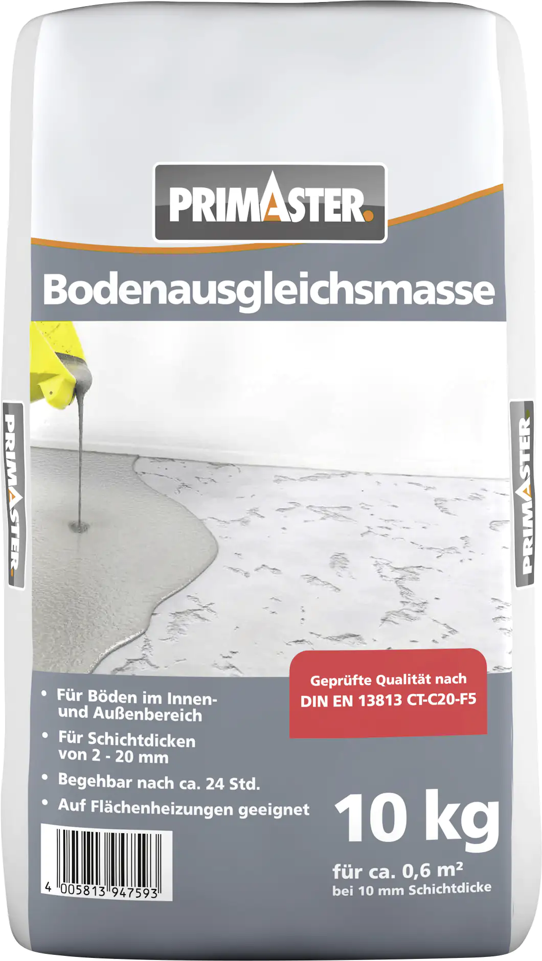 Primaster Bodenausgleichsmasse 10 kg grau