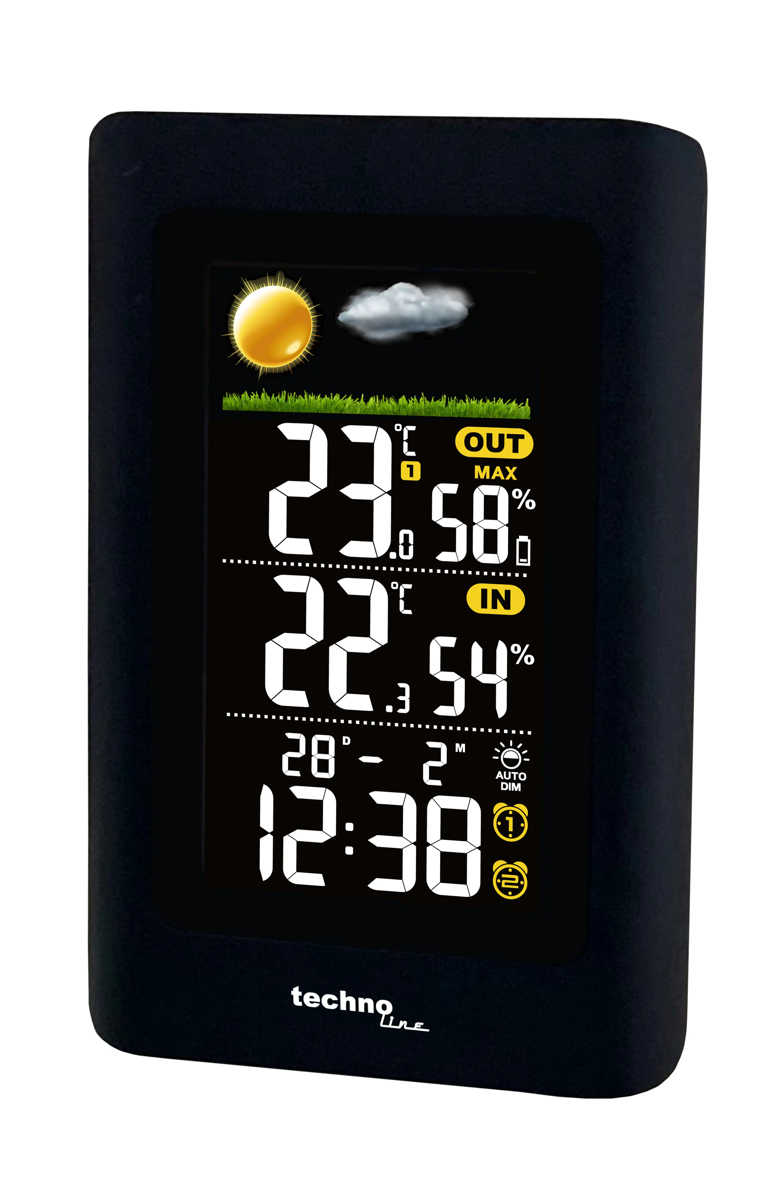 Technoline Wetterstation WS 6447 mit Farbdisplay