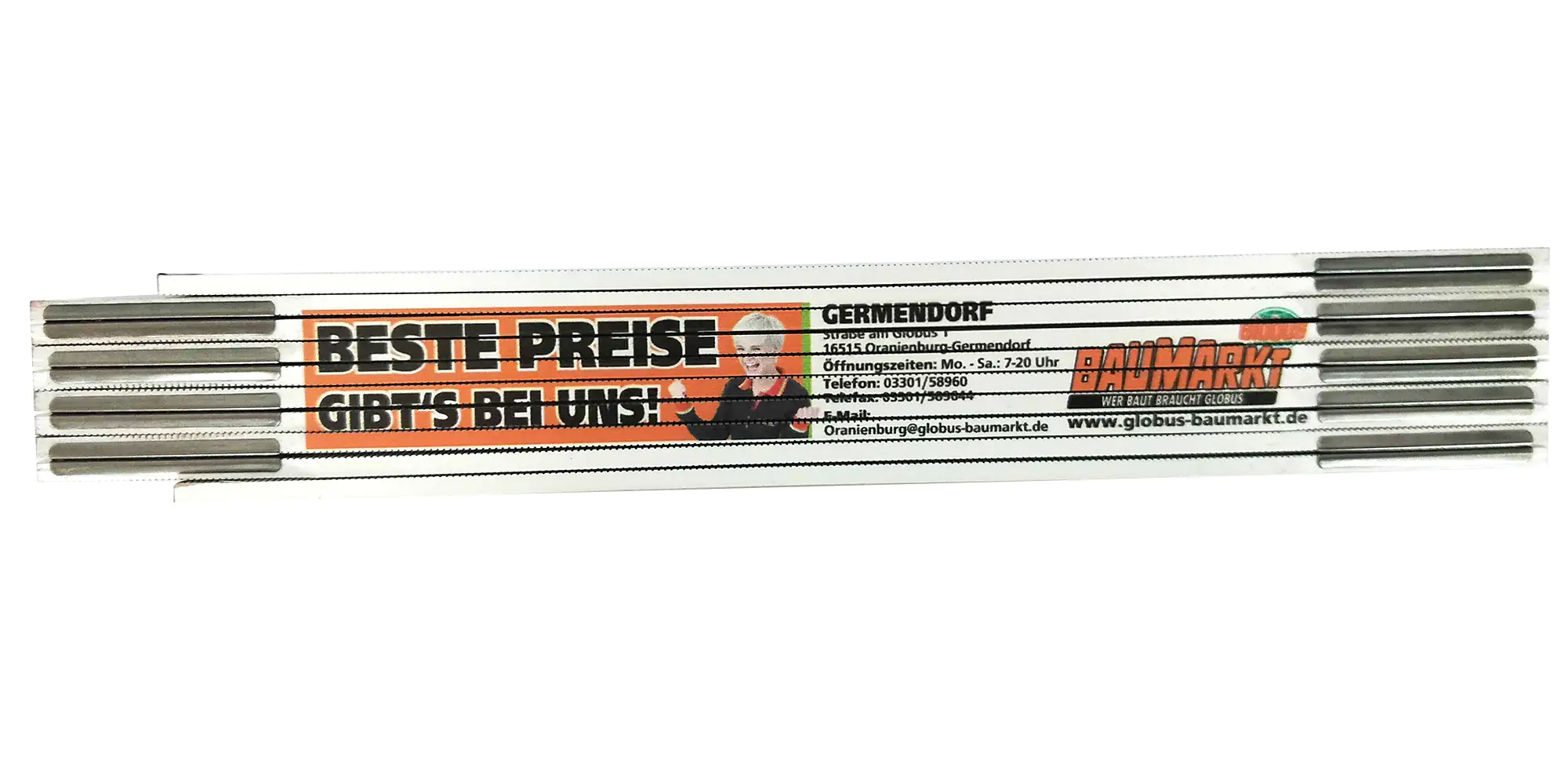 Globus Zollstock 2 m