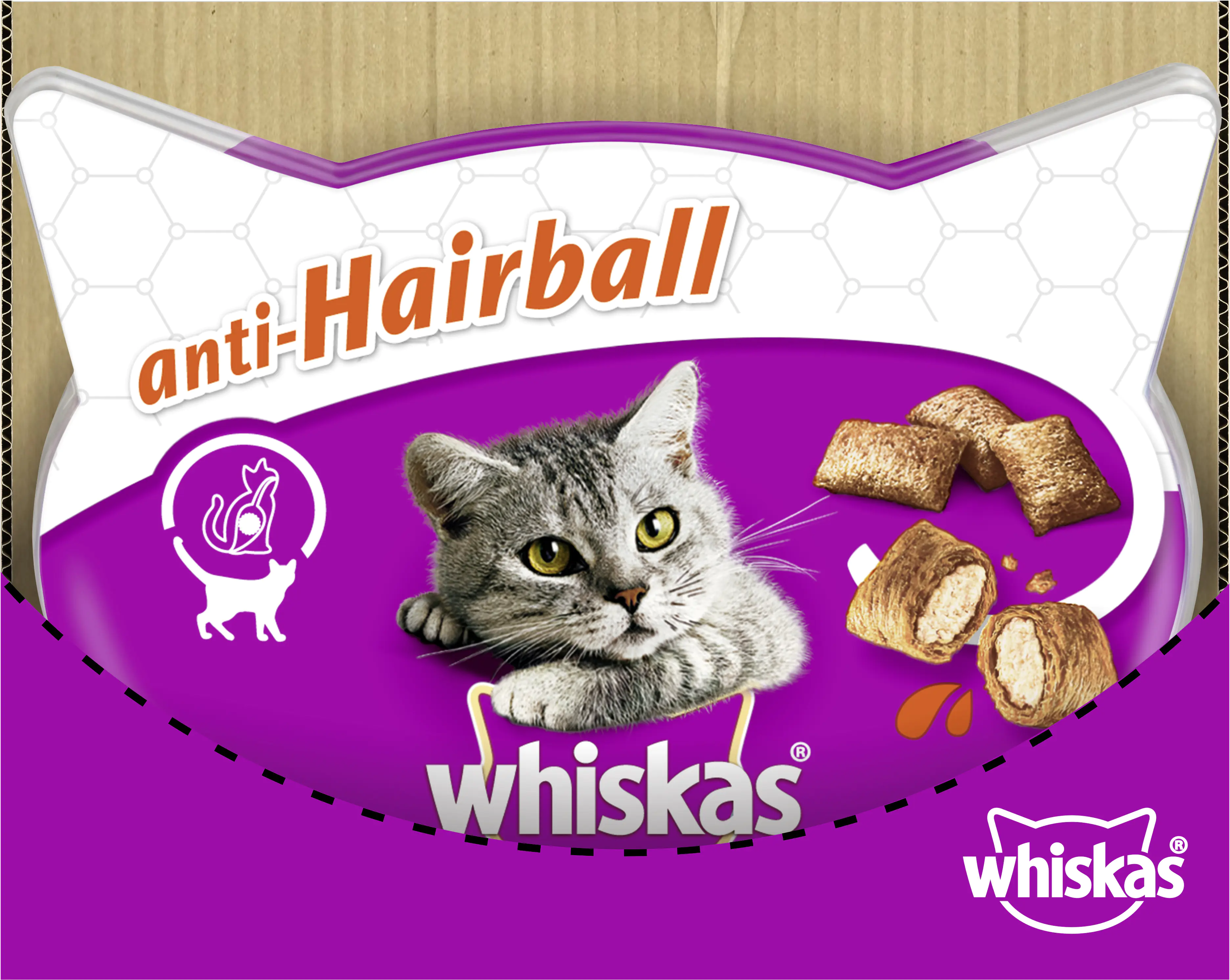 Whiskas Katzensnack Anti-Hairball 60 g Whiskas Katzensnack Anti-Hairball 60 g