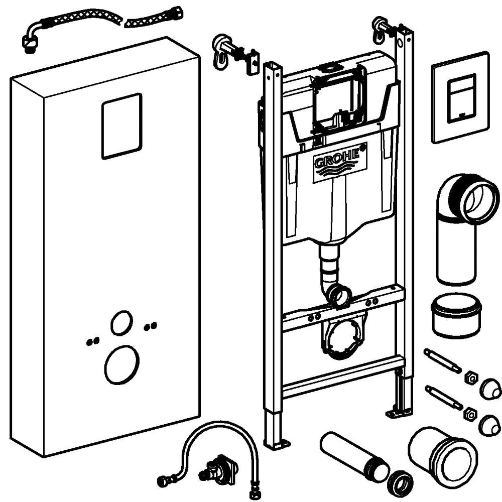 Grohe Solido Monobloc mit Schnellverstellung und Höhensicherung