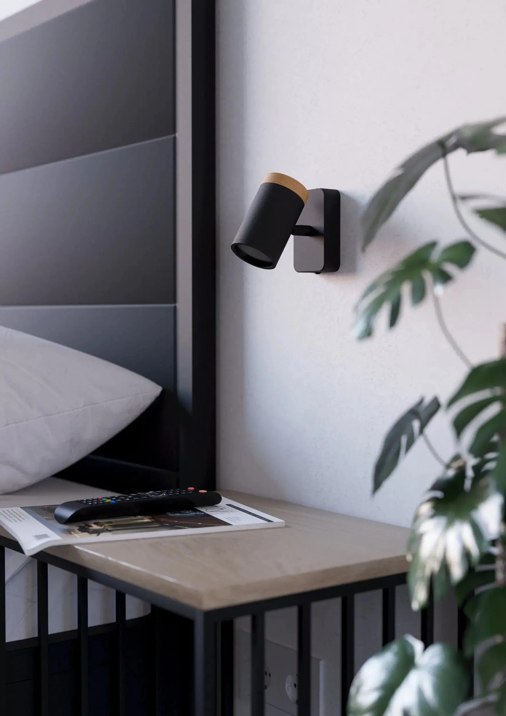 Eglo Leuchte 1er Spot Consuma schwarz 6 x 11 cm