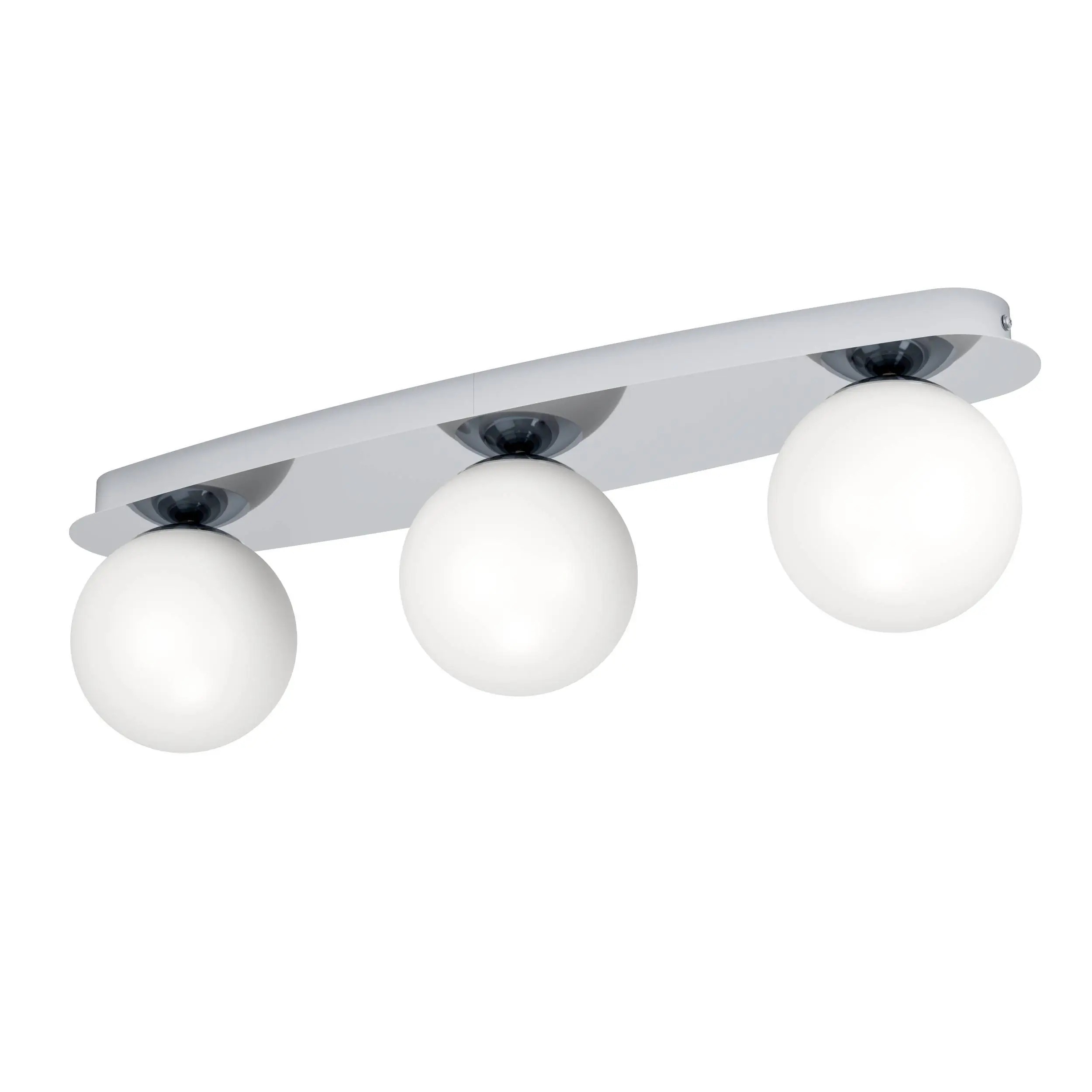 Eglo Deckenleuchte Castrovido chrom 58 x 16 cm warmweiß