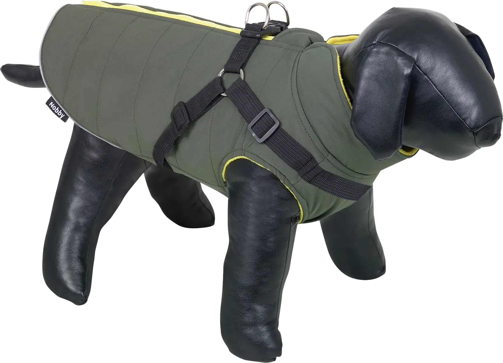 Nobby Hundemantel Sobak 2in1 oliv-gelb Nobby Hundemantel Sobak 2in1 oliv-gelb