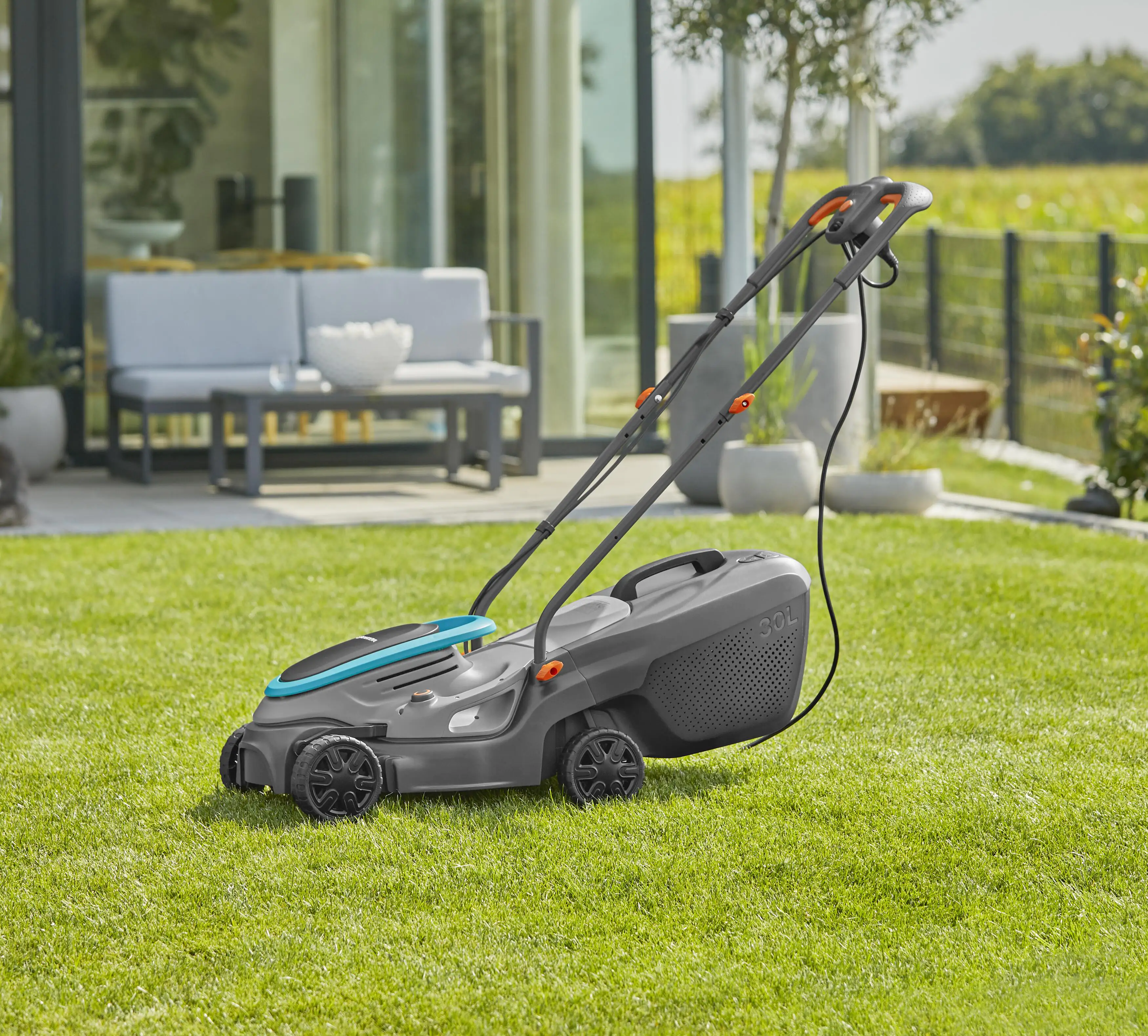 Gardena Elektro Rasenmäher PowerMax 1200/32 G2 32 cm Schnittbreite Gardena Elektro Rasenmäher PowerMax 1200/32 G2 32 cm Schnittbreite