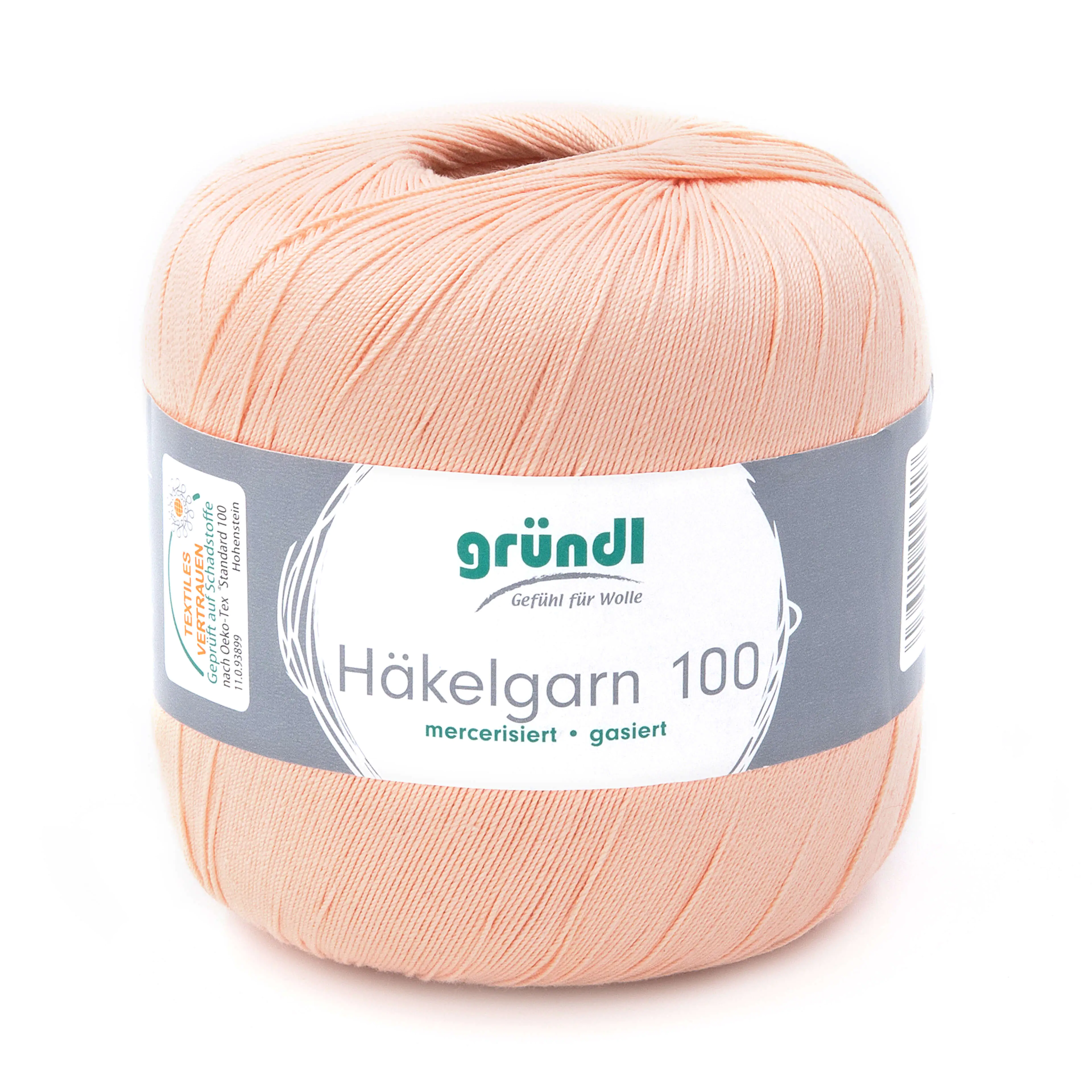Gründl Häkelgarn 100 g helles lachs