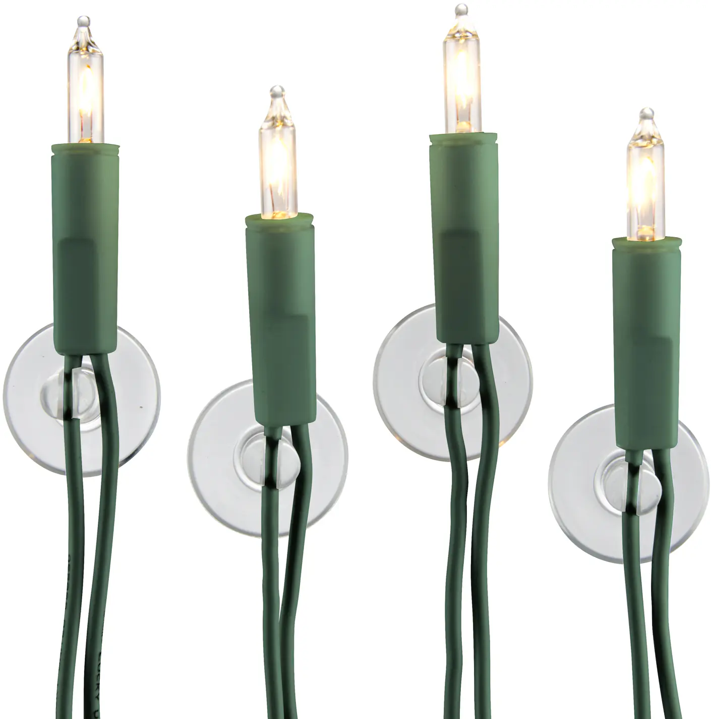 Wenko Minisaughaken Kunststoff, transparent, 6er-Pack