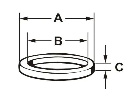Cornat HD-Dichtung für Überwurfmuttern Ø 45 mm