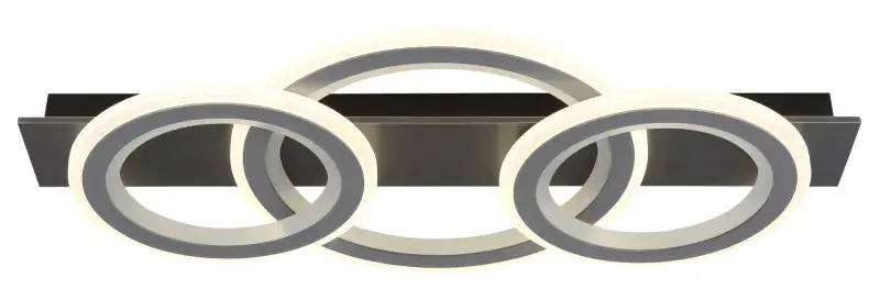 Globo Deckenleuchte Jayden 73 x 37 cm schwarz CCT