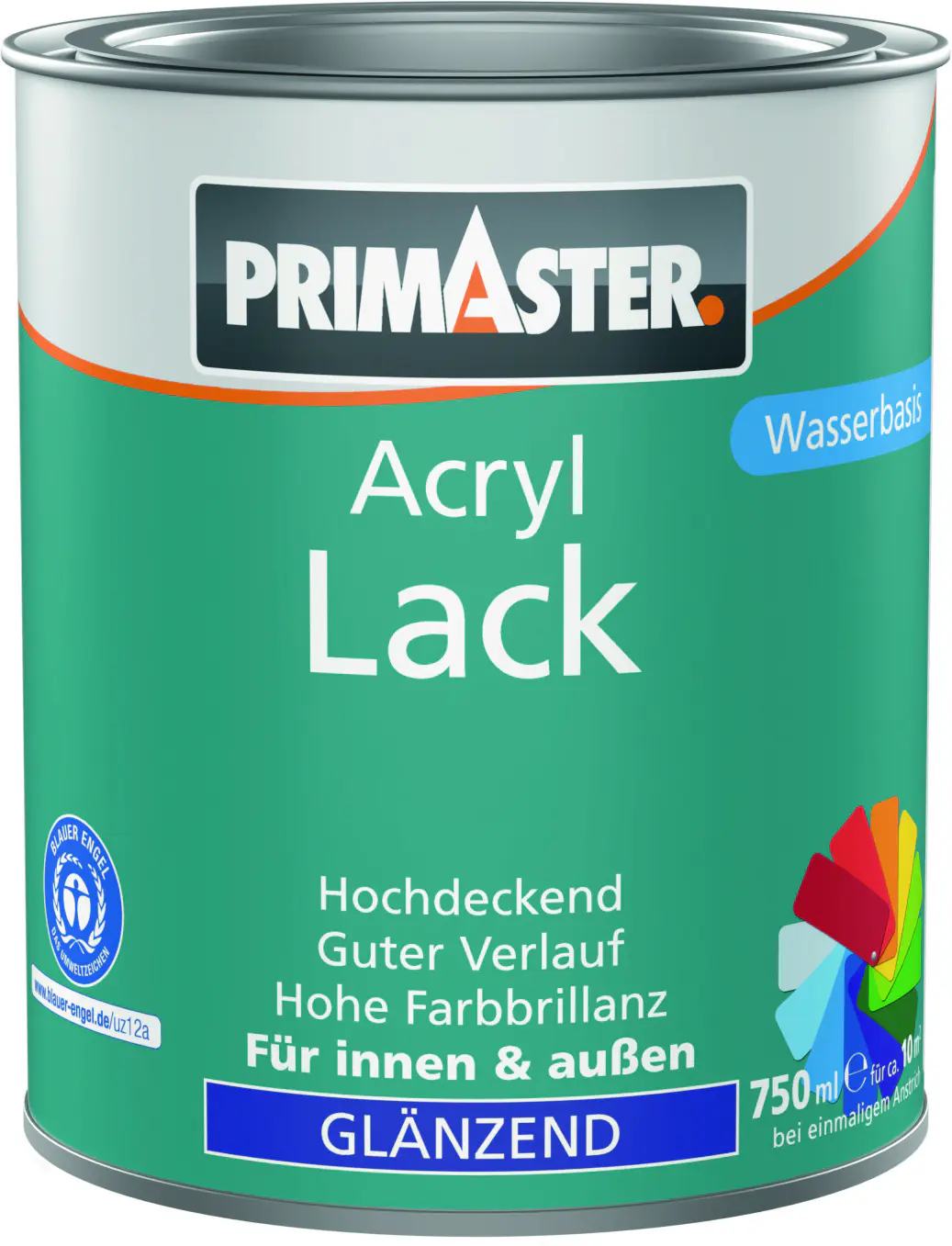 Primaster Acryl Lack schokobraun glänzend 750 ml