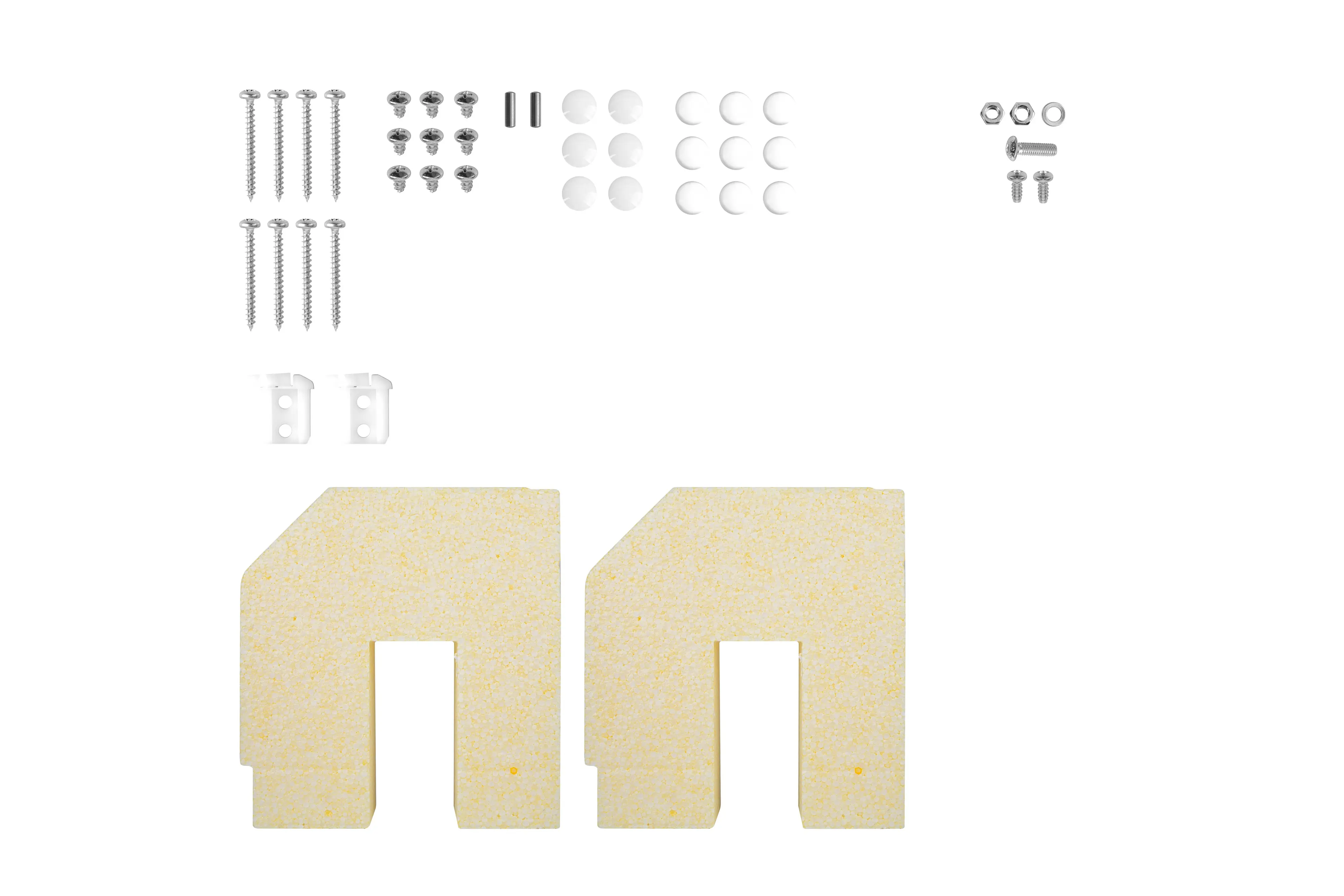 Schellenberg Vorbaurollladen-Set, 105 x 210 cm, 45°-Rollladenkasten, weiß/grau