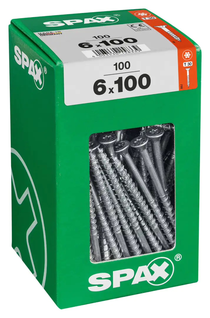 Spax Universalschrauben 6.0 x 100 mm TX 30 - 100 Stk.