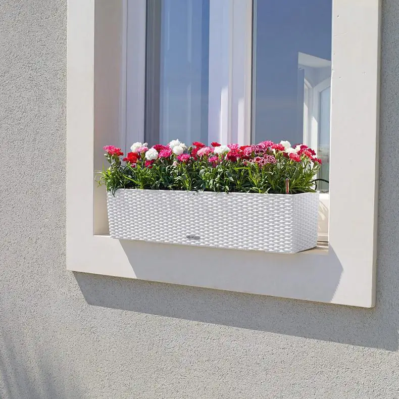 Lechuza Balkonkasten BALCONERA Cottage 80 cm, weiß Lechuza Balkonkasten BALCONERA Cottage 80 cm, weiß